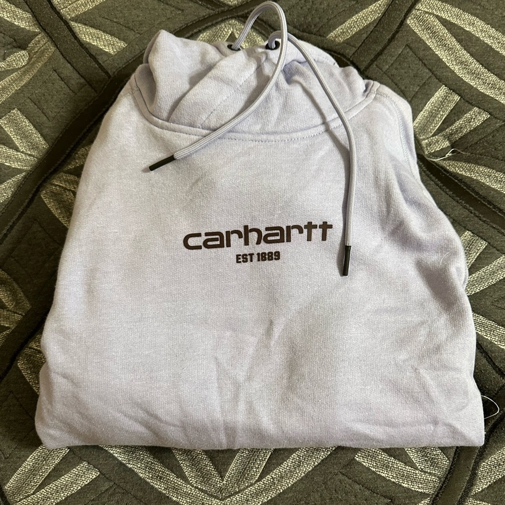 Carhartt Lavender/Purple Logo Hoodie